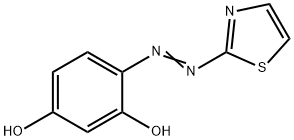 4-(2-THIAZOLYLAZO)RESORCINOL Structural