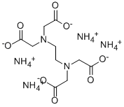 tetraammonium ethylenediaminetetraacetate Structural