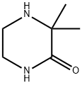 3,3-DIMETHYLPIPERAZIN-2-ONE Structural