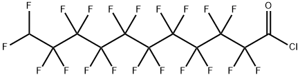 11H-PERFLUOROUNDECANOYL CHLORIDE Structural