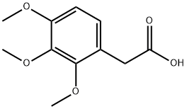 2,3,4-TRIMETHOXYPHENYLACETIC ACID Structural