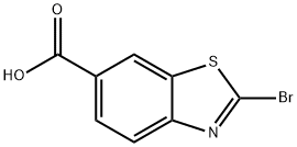 2-BROMO-6-BENZOTHIAZOLECARBOXYLIC ACID Structural