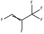 1,2,3,3,3-PENTAFLUOROPROPENE Structural