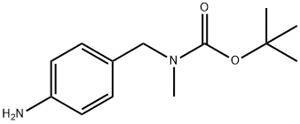 tert-butyl 4-aMinobenzyl(Methyl)carbaMate Structural