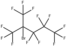 2-BROMO-1,1,1,3,3,4,4,5,5,5-DECAFLUORO-2-(TRIFLUOROMETHYL)PENTANE Structural