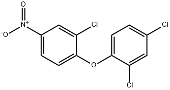 2-CHLORO-1-(2,4-DICHLOROPHENOXY)-4-NITROBENZENE Structural