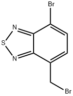 4-BROMO-7-BROMOMETHYL-BENZO[1,2,5]THIADIAZOLE Structural