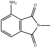 4-AMINO-N-METHYLPHTHALIMIDE Structural