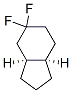 Indan, 5,5-difluorohexahydro-, cis- (8CI) Structural