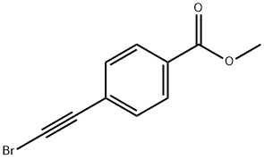 methyl 4-(2-bromoethynyl)benzoate Structural