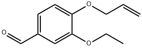 Benzaldehyde, 3-ethoxy-4-(2-propenyloxy)- (9CI) Structural