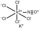 POTASSIUM PENTACHLORONITROSYLIRIDATE(III) Structural