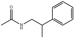 N-(2-PHENYL-PROPYL)-ACETAMIDE Structural