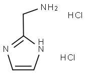 1H-IMIDAZOL-2-YLMETHYLAMINE DIHYDROCHLORIDE Structural