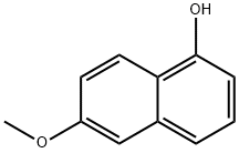 6-METHOXY-1-NAPHTHOL Structural