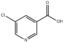 5-Chloronicotinic acid Structural