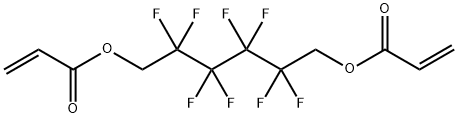 2,2,3,3,4,4,5,5-OCTAFLUORO-1,6-HEXANEDIOL DIACRYLATE Structural