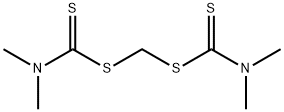 Bis(dimethyldithiocarbamic acid)methylene ester Structural