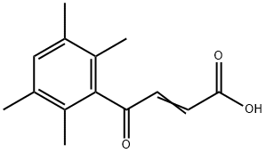 3-(2,3,5,6-TETRAMETHYLBENZOYL)ACRYLIC ACID Structural