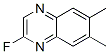 Quinoxaline,  2-fluoro-6,7-dimethyl- Structural