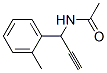 Acetamide,  N-[1-(2-methylphenyl)-2-propynyl]-  (9CI) Structural