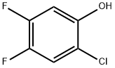 Phenol,  2-chloro-4,5-difluoro- Structural