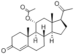 11ALPHA-HYDROXYPROGESTERONE ACETATE Structural