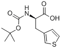 (R)-N-BOC-3-THIENYLALANINE Structural