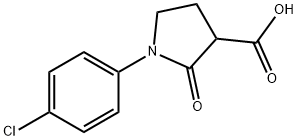 1-(4-Chlorophenyl)-2-oxopyrrolidine-3-carboxylic acid