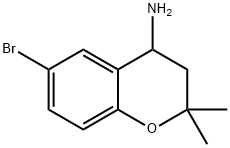 6-BROMO-3,4-DIHYDRO-2,2-DIMETHYL-2H-CHROMEN-4-AMINE HCL