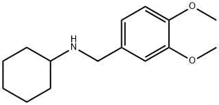 N-(3,4-dimethoxybenzyl)cyclohexanamine Structural