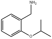 Benzenemethanamine, 2-(1-methylethoxy)- (9CI) Structural