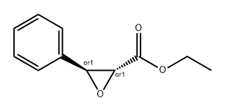 Oxiranecarboxylic acid, 3-phenyl-, ethyl ester, trans- Structural