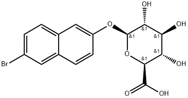 6-BROMO-2-NAPHTHYL-BETA-D-GLUCURONIDE Structural