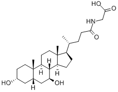 Glycoursodeoxycholic acid