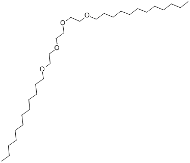 TRIETHYLENE GLYCOL DI-N-DODECYL ETHER Structural