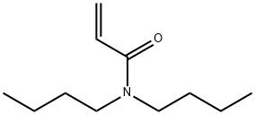 N,N-DI-N-BUTYLACRYLAMIDE Structural