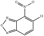 5-CHLORO-4-NITRO-2,1,3-BENZOTHIADIAZOLE Structural