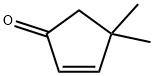 4,4-DIMETHYL-2-CYCLOPENTEN-1-ONE Structural