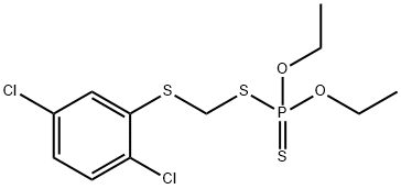 2,5-Dichlorophenylthiomethyl O,O-dimethylphosphorodithioate