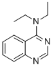 4-DIETHYLAMINOQUINAZOLINE Structural