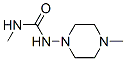 Urea, 1-methyl-3-(4-methyl-1-piperazinyl)- (8CI) Structural