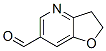 Furo[3,2-b]pyridine-6-carboxaldehyde, 2,3-dihydro- (9CI) Structural