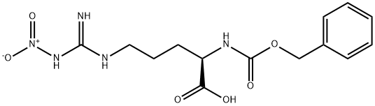 Z-D-ARG(NO2)-OH Structural