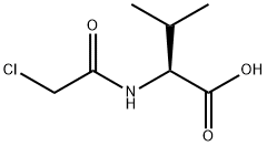 CHLOROACETYL-L-VALINE Structural