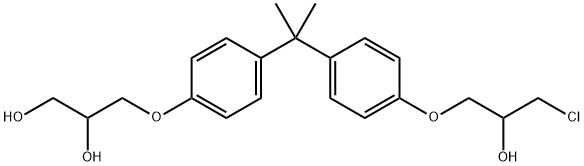 BISPHENOL A-(3-CHLORO-2-HYDROXYPROPYL)-& Structural