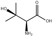 (S)-(+)-2-Amino-3-hydroxy-3-methylbutanoic acid Structural