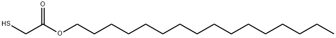 hexadecyl mercaptoacetate  Structural