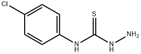 4-(4-CHLOROPHENYL)-3-THIOSEMICARBAZIDE Structural