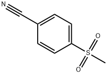 4-(METHYLSULFONYL)BENZONITRILE Structural